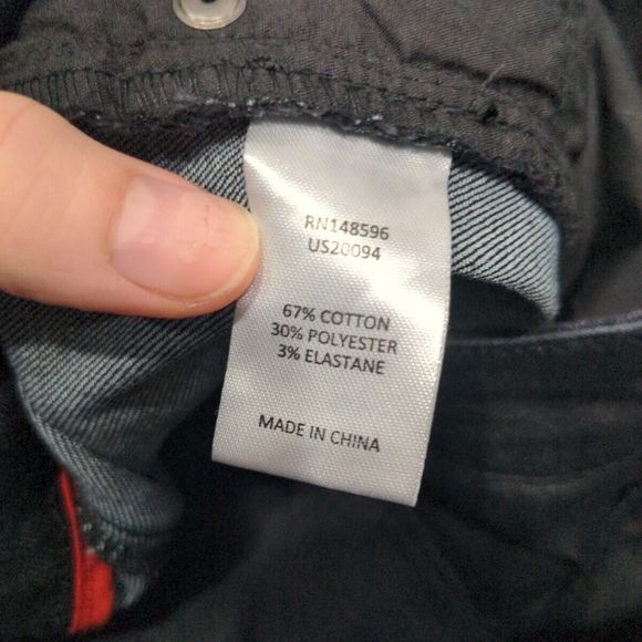 Universal Standard Meuse High Rise Resin Jeans Size 20 Metallic Sheen Ankle Zip - Picture 11 of 15